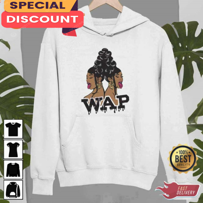 Funny Wap Cardi B Rapper Unisex Sweatshirt.jpg