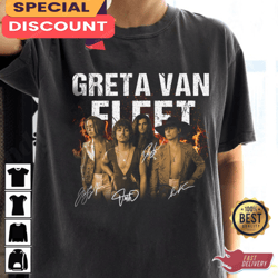 Greta Van Fleet Dreams In Gold Tour Concert T-Shirt, Gift For Fan, Music Tour Shirt