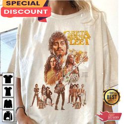 greta van fleet musical boho musician dream in gold tour 2023 t-shirt, gift for fan, music tour shirt