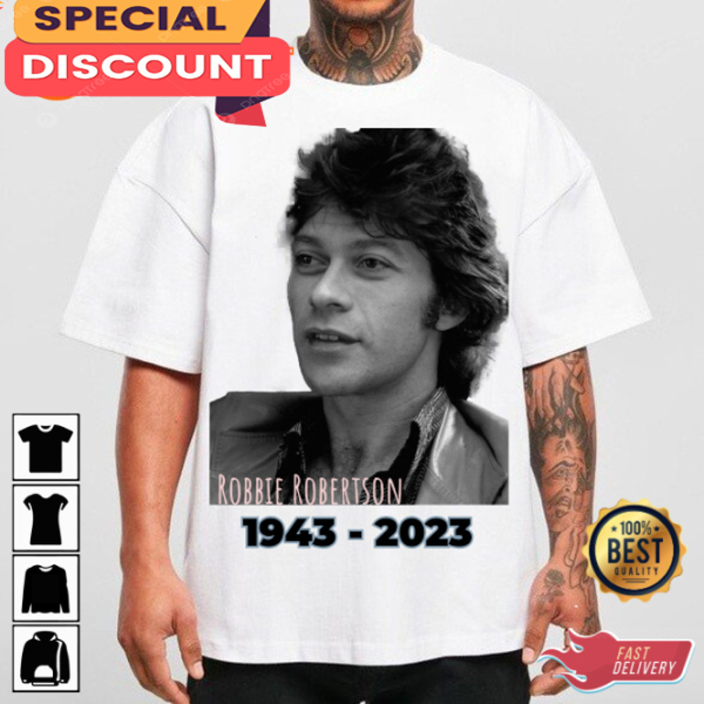Harmonizing with Genius Robbie Robertson Memorial Tee.jpg