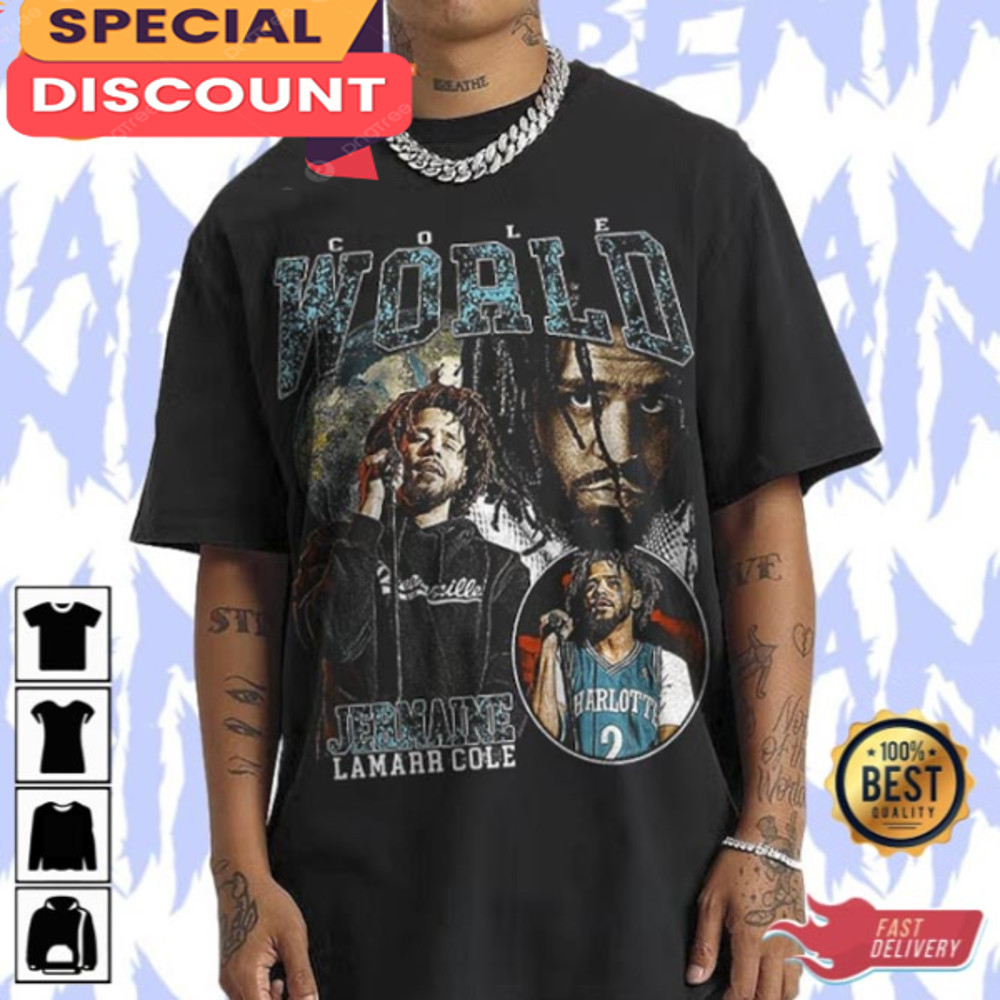 J Cole Rapper T-Shirt Vintage J Cole T-Shirt.jpg