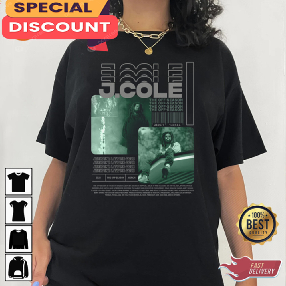 J Cole The Off Season Forest Hills Drive Hip Hop Rap T-Shirt.jpg