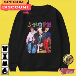JHope Bangtan 90s Vintage BTS Unisex T-Shirt, Gift For Fan, Music Tour Shirt