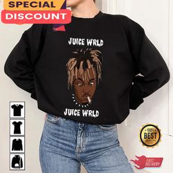 juice wrld cool black and white t-shirt corkyshirt com, gift for fan, music tour shirt
