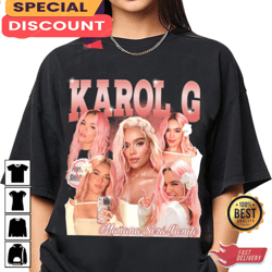 karol g manana sera bonito album la bichota reggaeton star ahora me llama music t-shirt, gift for fan, music tour shirt