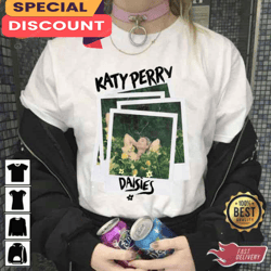 katy perry art daisies unisex sweatshirt tshirt, gift for fan, music tour shirt