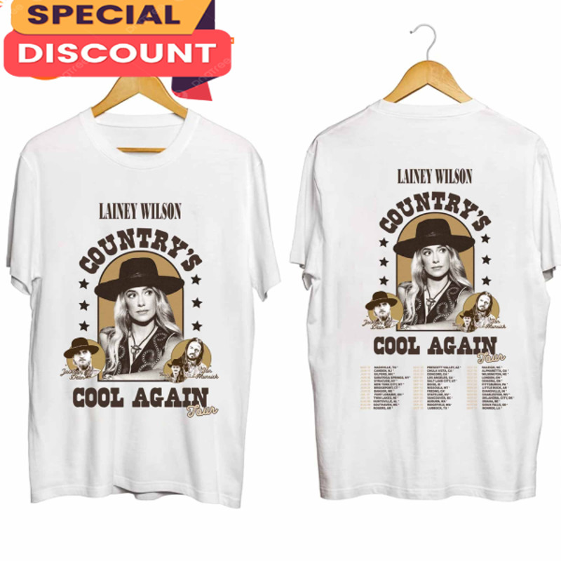Lainey Wilson Shirt Countrys Cool Again Tour 2024.jpg