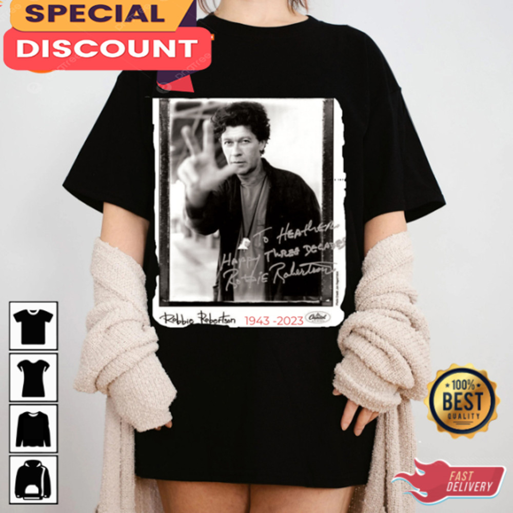 Legends Never Fade Honoring Robbie Robertson Memorial Shirt.jpg