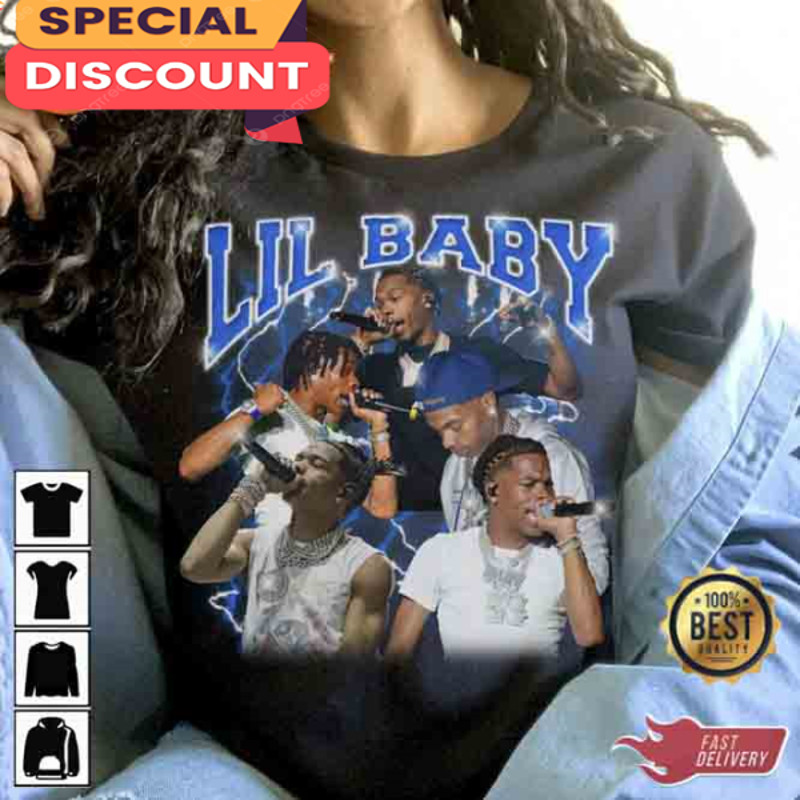 Lil Baby Harder Than Ever Hip Hop Rap Tshirt.jpg