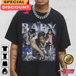lil baby hip hop rapper street style unisex sweatshirt, gift for fan, music tour shirt