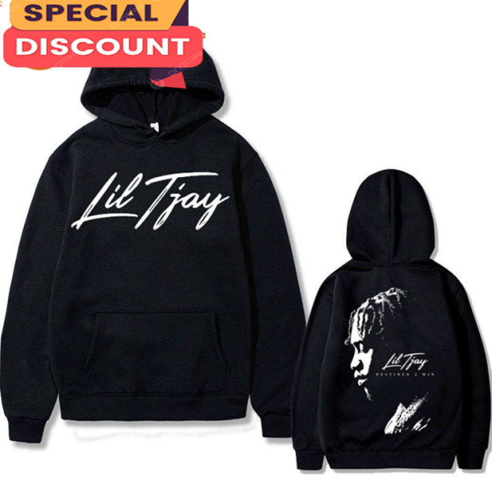 Lil Tjay Destined 2 Win Run It Up Urban Style Hoodie.jpg