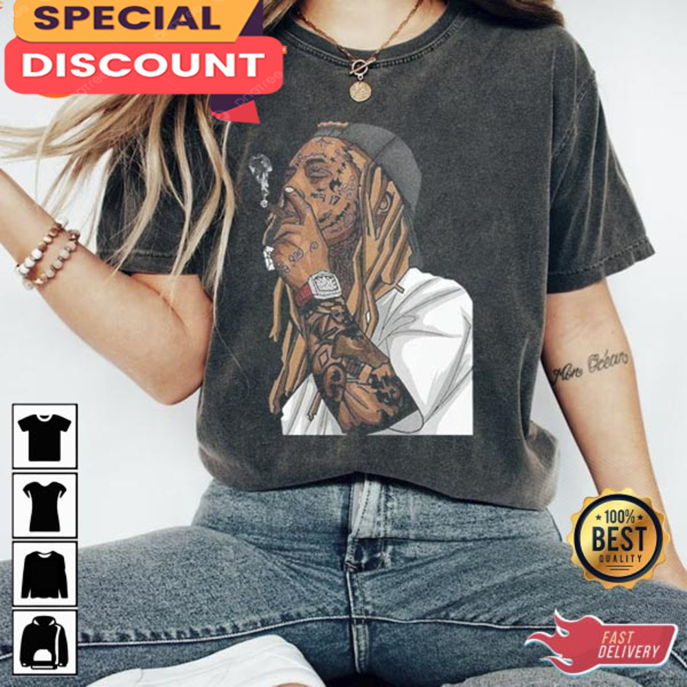 Lil Wayne Vintage Rapper T-Shirt.jpg