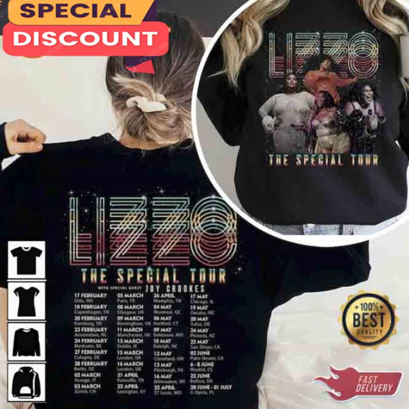 Lizzo Special World Tour 2023 2 Be Loved T Shirt.jpg
