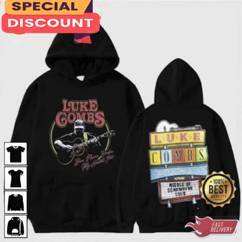 Luke Combs World Tour 2023 Unisex Hoodie T-shirt.jpg