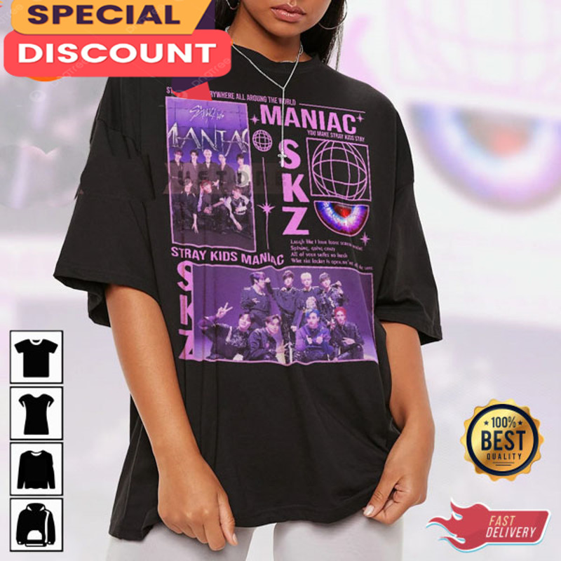MANIAC STRAY KIDS Maniac Oddinary SKZ Unisex T-Shirt.jpg