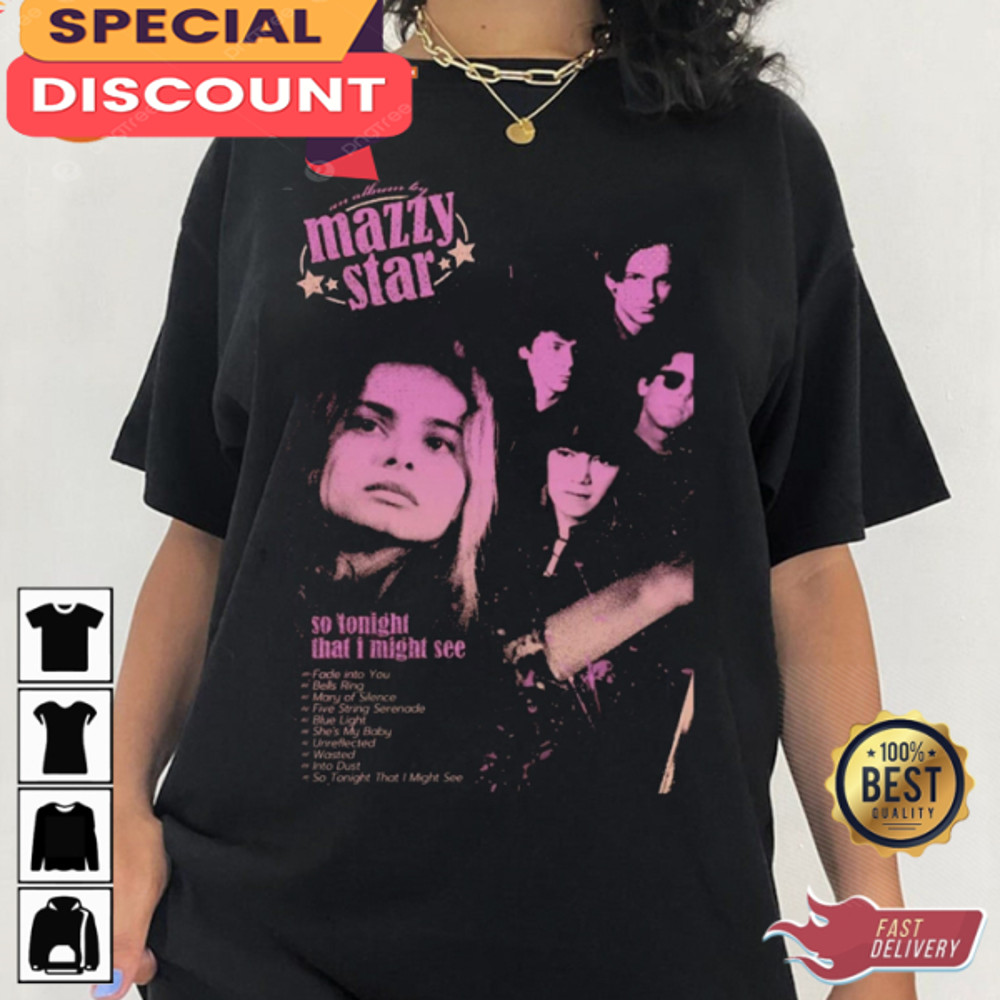 Mazzy Star So Tonight That I Might See Alternative Rock T-shirt.jpg
