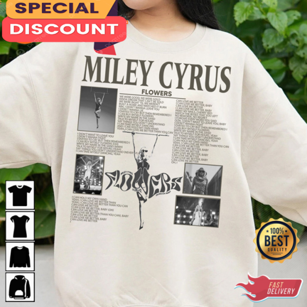 Miley Cyrus Flowers Album Tracklist I Can Buy Myself Concert Sweatshirt.jpg