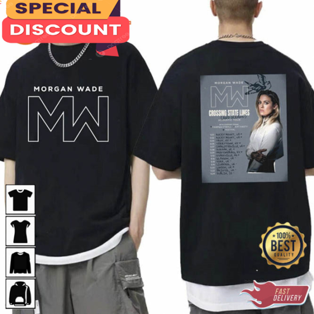 Morgan Wade The No Signs of Slowing Down Tour 2023 2 Side T-Shirt.jpg