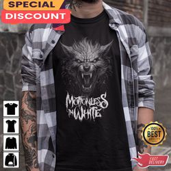 motionless in white music concert rock band t-shirt, gift for fan, music tour shirt