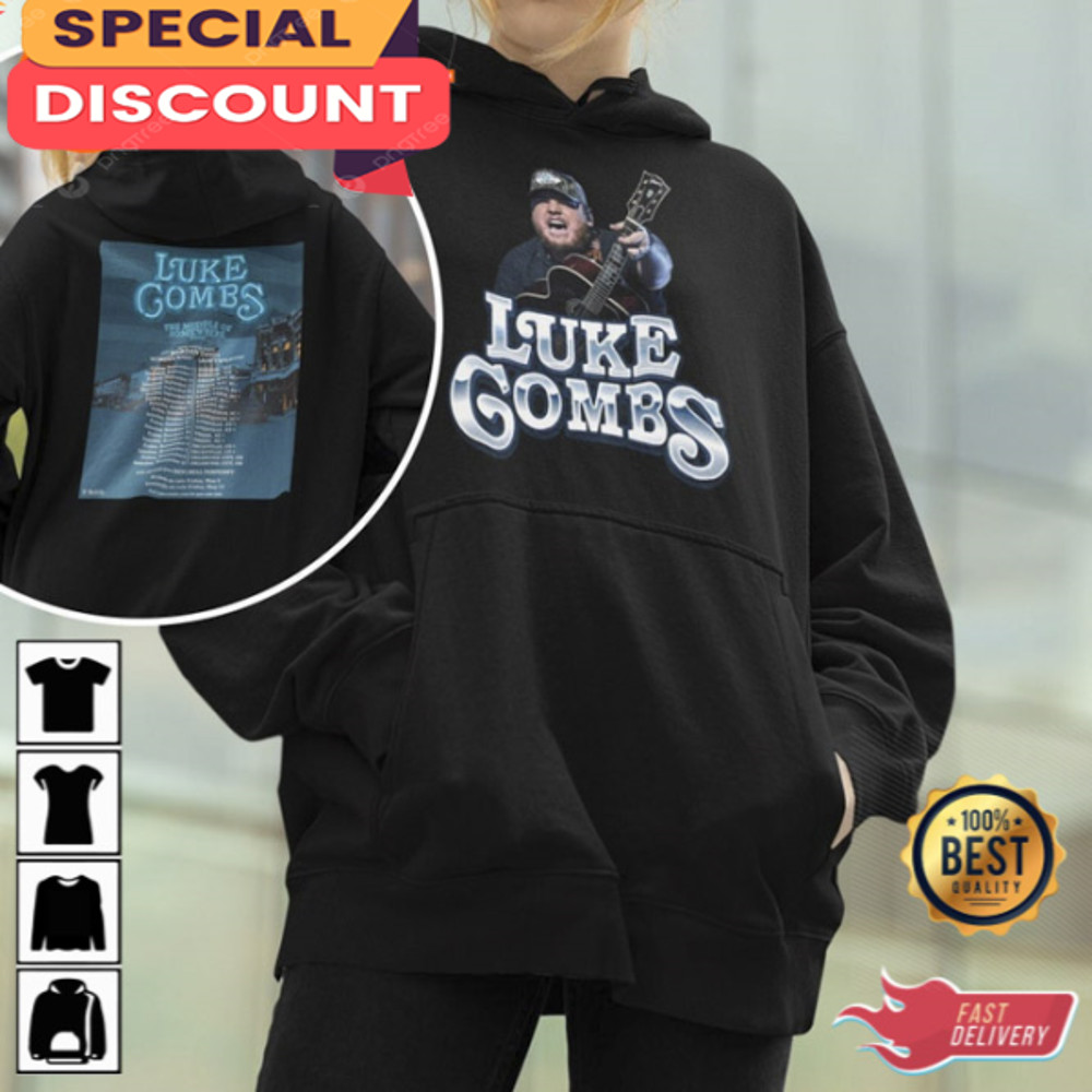 My Heart Luke Comb Tour 2 Sides Tshirt.jpg