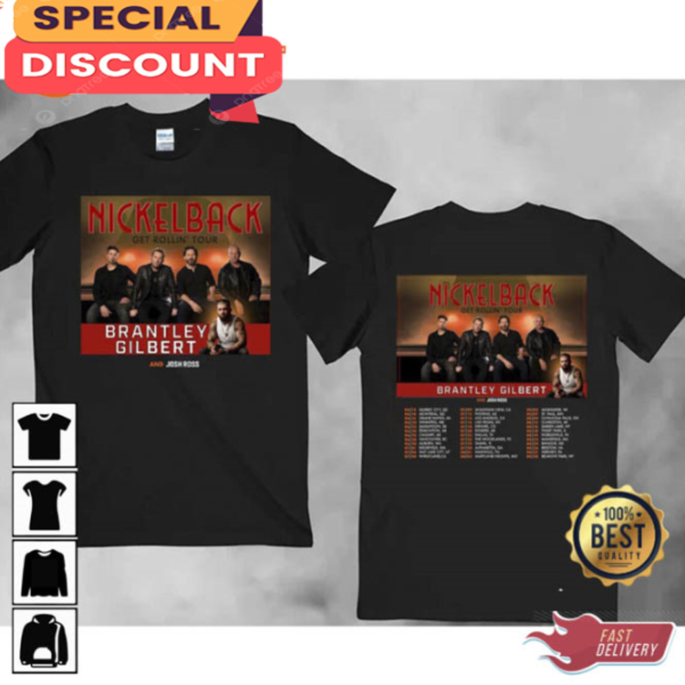 Nickleback Get Rollin 2023 Tour Shirt.jpg
