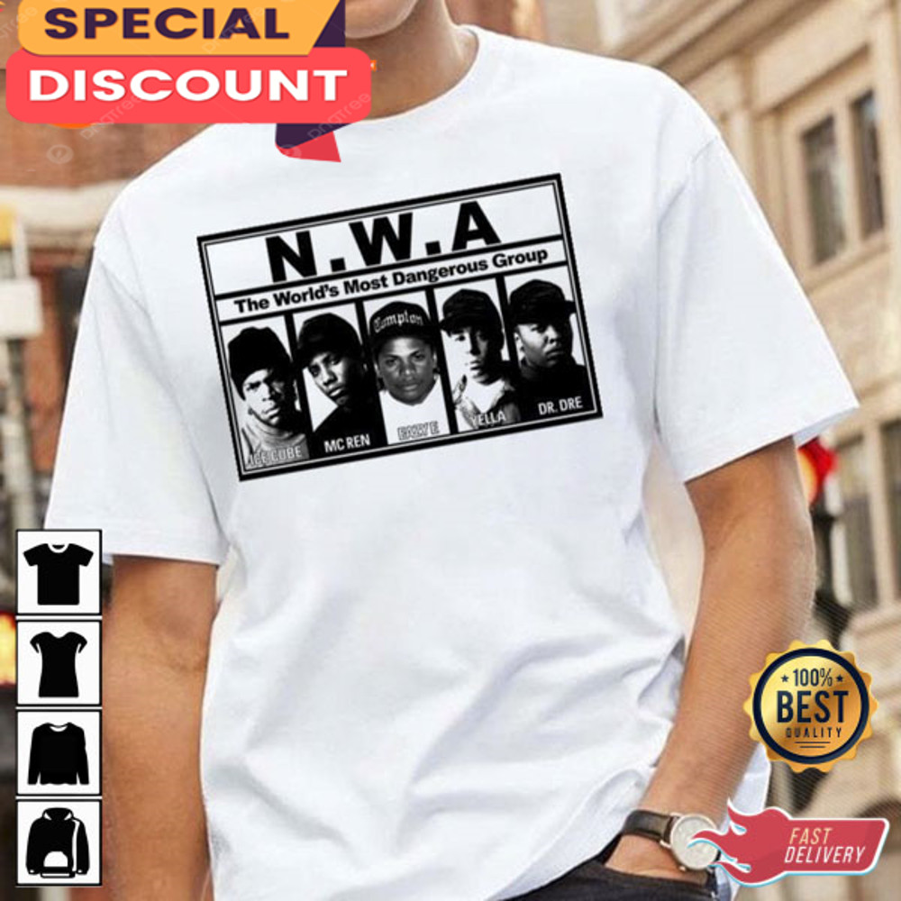 Nwa Rap Hip Hop Vintage 90s Unisex Shirt.jpg