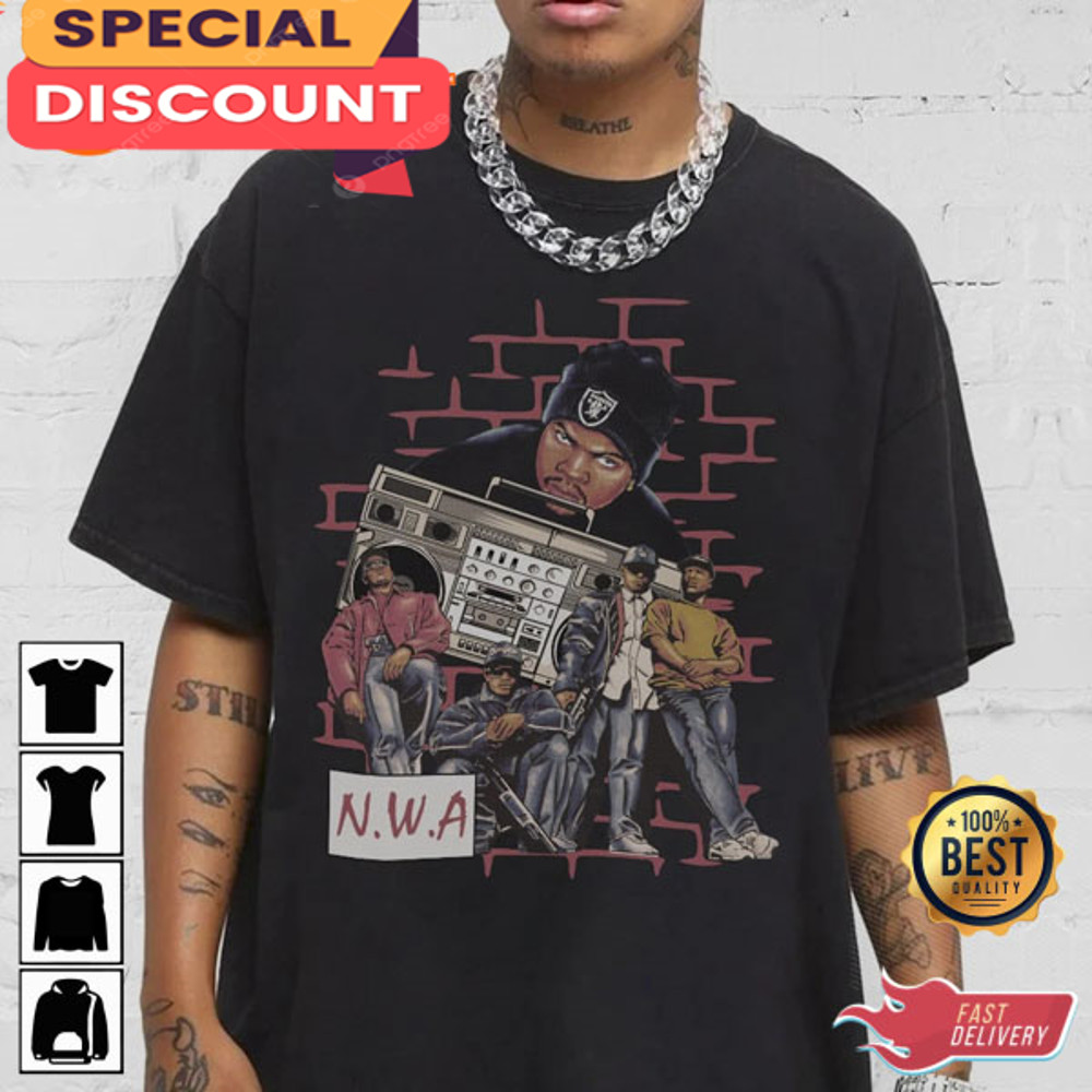 NWA Shirt Streetwear Hip Hop 90s Vintage Retro Graphic Tee.jpg