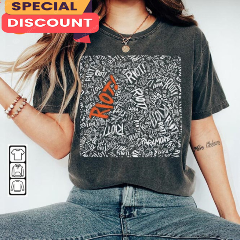 Paramore Music Tour 2023 Rock Band Music Concert 2023 Unisex Shirt.jpg