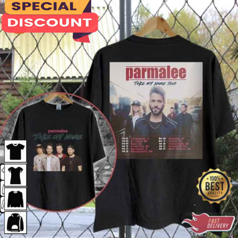 Parmalee 2023 Take My Name 2023 World Tour Double Sided T-shirt.jpg
