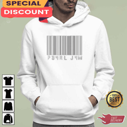 pearl jam live show yellow ledbetter barcodes unisex t-shirt, gift for fan, music tour shirt