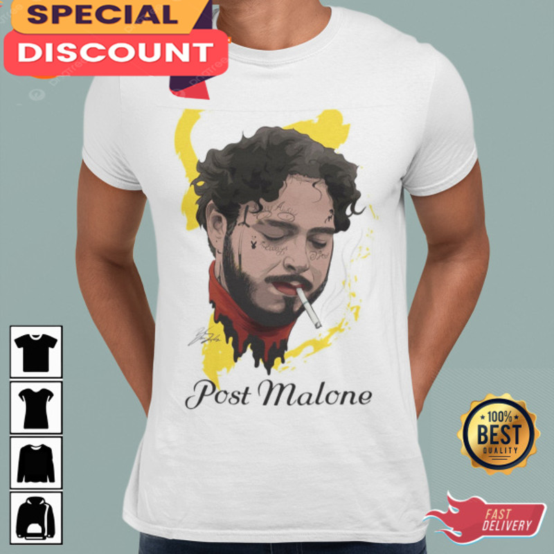 Post Malone Tour Retro Vintage Shirt.jpg
