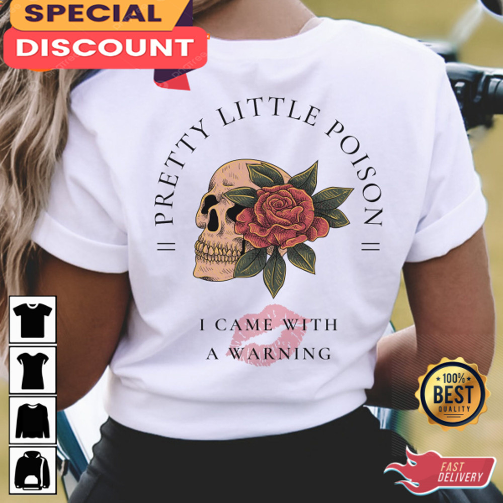 Pretty Little Poison Skull Warren Zeiders Country Music T-Shirt.jpg