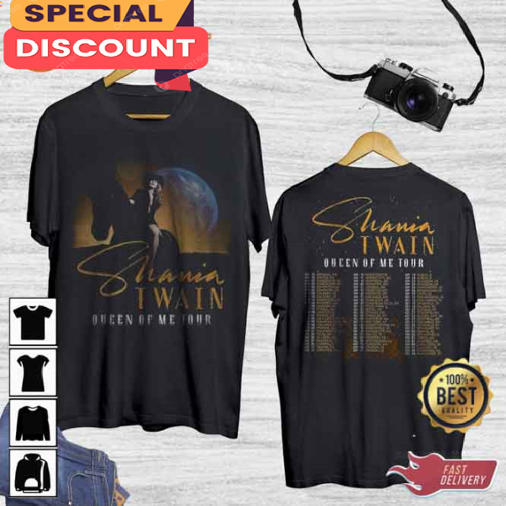 Queen Of Me Tour 2023 Shania Twain Playing Phoenix in May T-Shirt.jpg