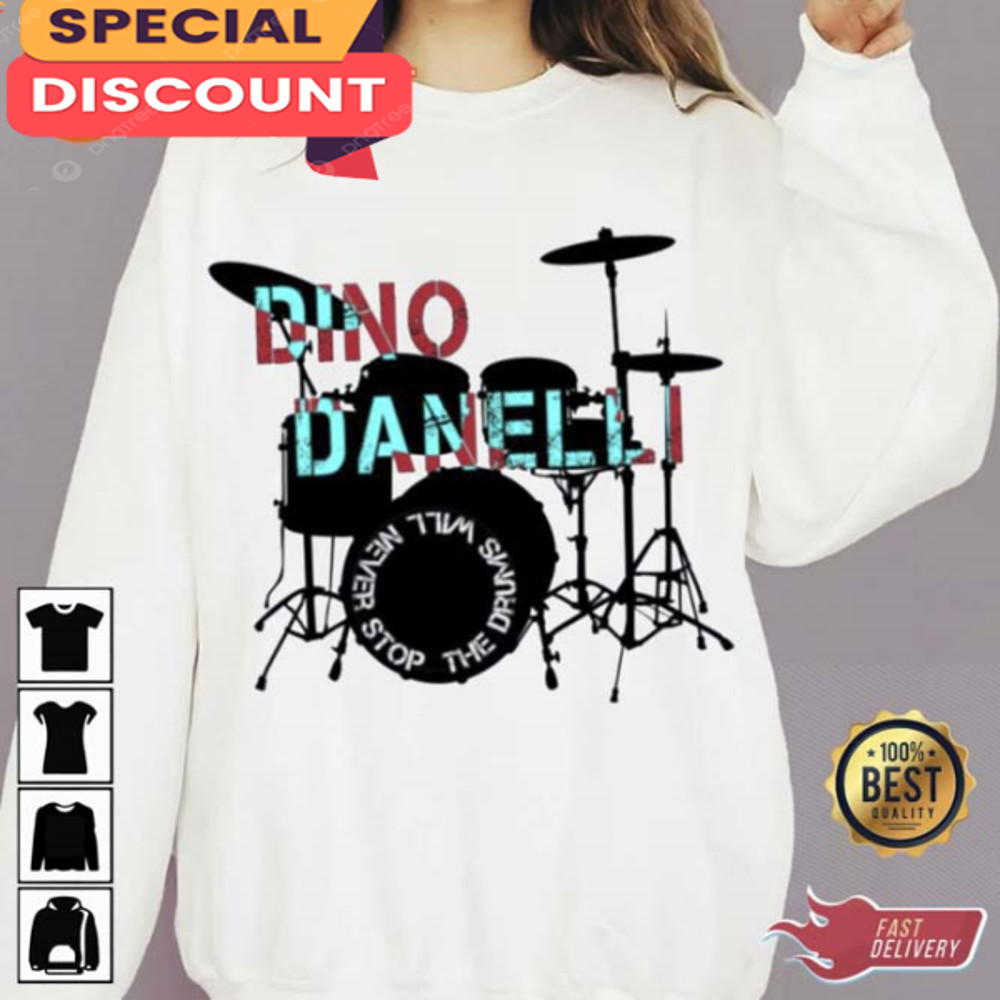 R.I.P Dino Danelli Drummers Co-Founder of the Rascals T-shirt Design.jpg