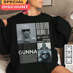 rap vibes 90s y2k gunna ds4ever sweatshirt, gift for fan, music tour shirt