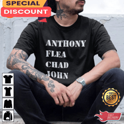 red hot chili peppers anthony kiedis flea john frusciante chad smith shirt, gift for fan, music tour shirt