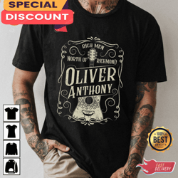 Rich Men North Of Richmond Proud American Oliver Anthony Country Vibes Unisex T-Shirt, Gift For Fan, Music Tour Shirt