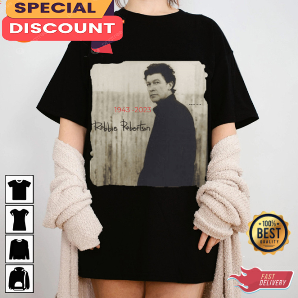 Robbie Robertson Melodies Forever in Harmony Memorial Shirt.jpg