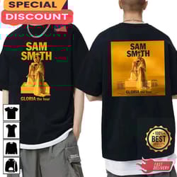 sam smith gloria world tour 2023 north america tour t-shirt, gift for fan, music tour shirt