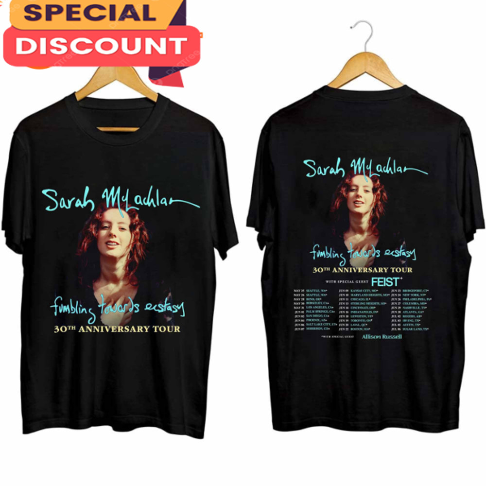 Sarah Mclachlan Shirt Fumbling Towards Ecstasy Tour.jpg