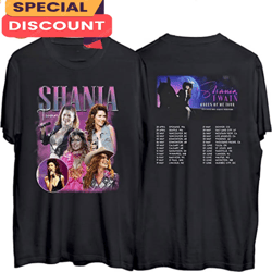 shania twain 2023 queen of me tour seattle concert shirt, gift for fan, music tour shirt