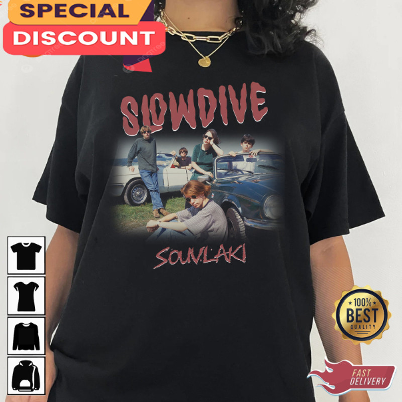 Slowdive Vintage When the Sun Hits Souvlaki T-Shirt.jpg