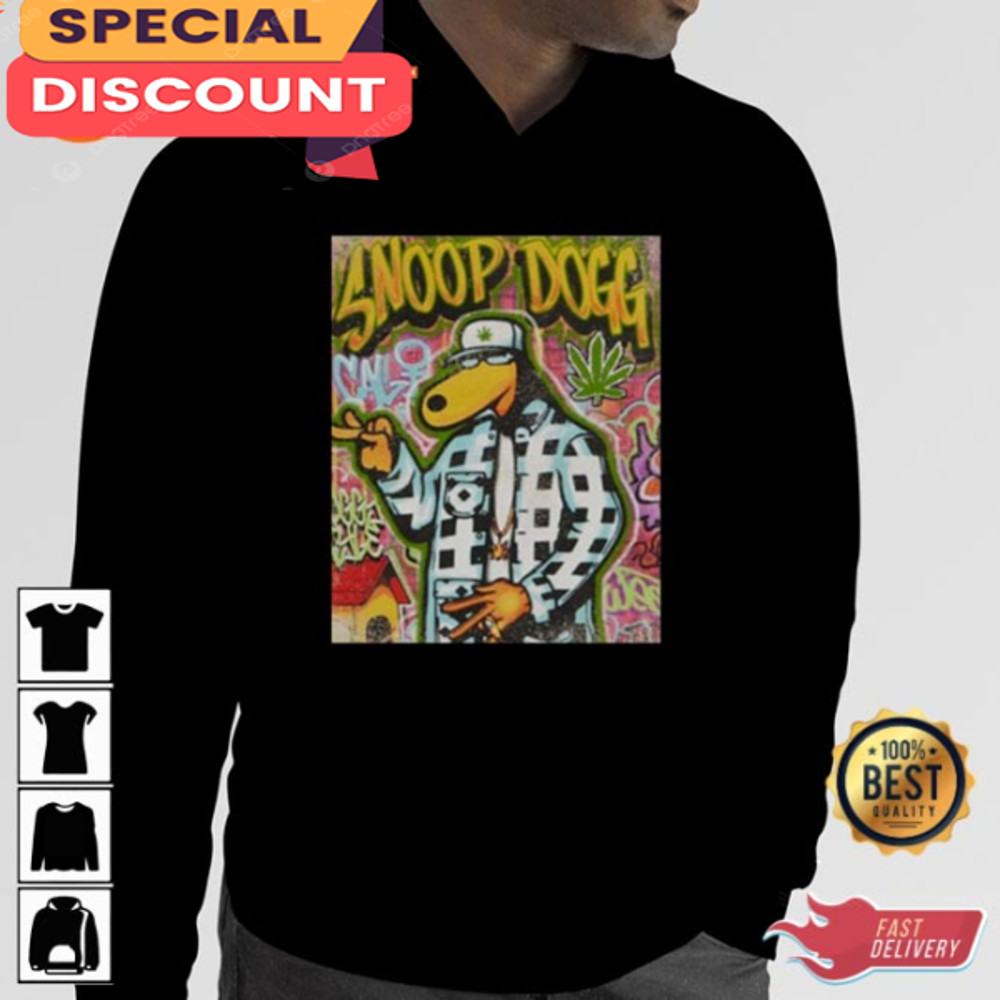 Snoop Dogg Graffiti Style Designed T-shirt.jpg