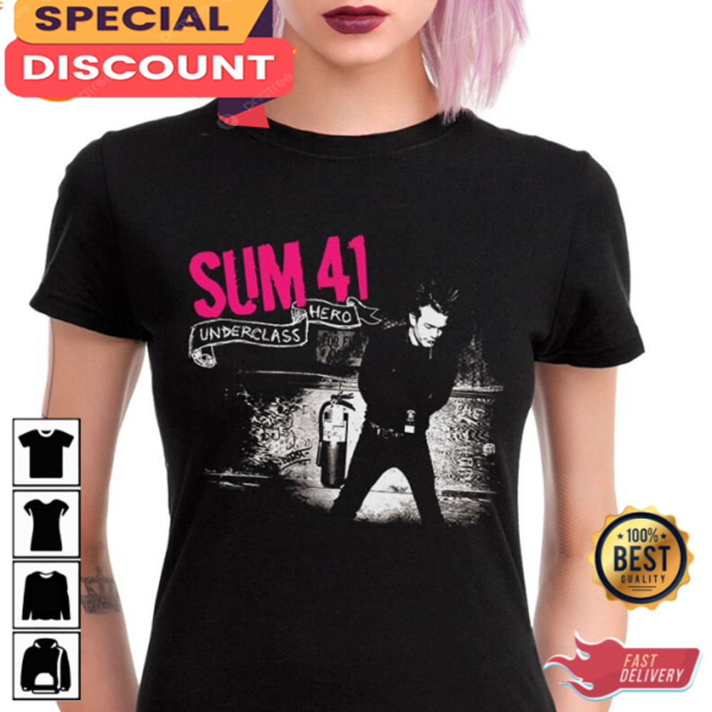 Sum 41 Underclass Hero Fanwear Unisex T-Shirt.jpg