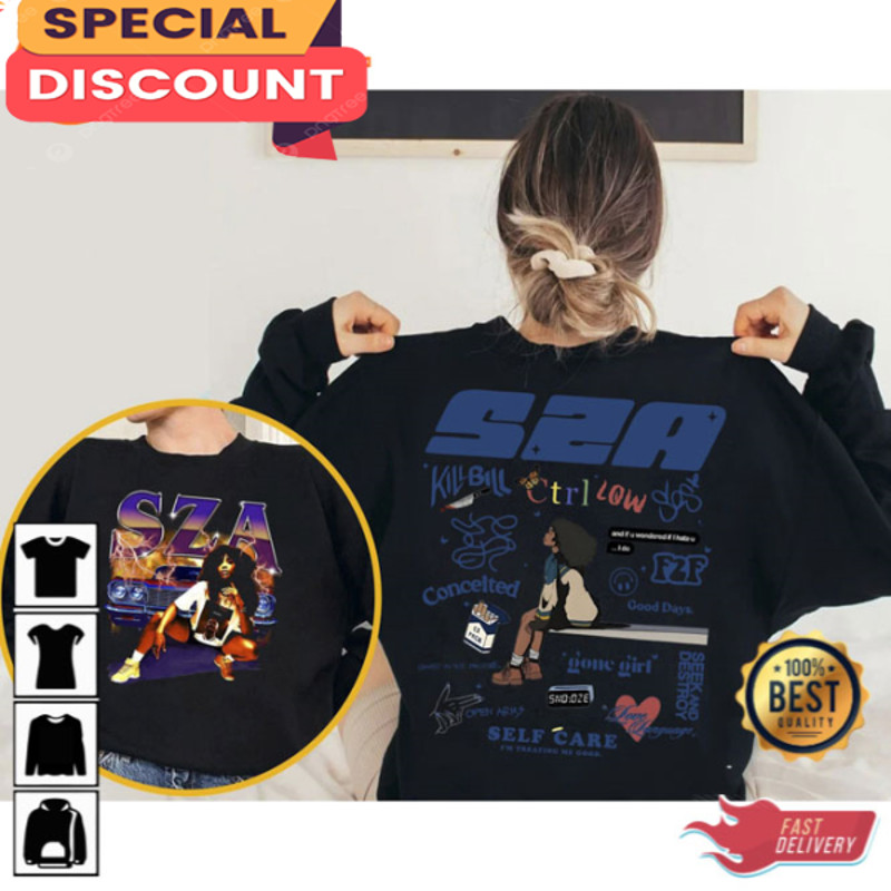 SZA SOS Full Tracklist Gift for Fans Unisex Shirt.jpg