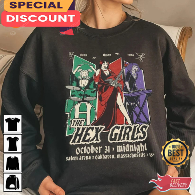 The Hex Girls Tour Rock Band Music Concert T-shirt.jpg
