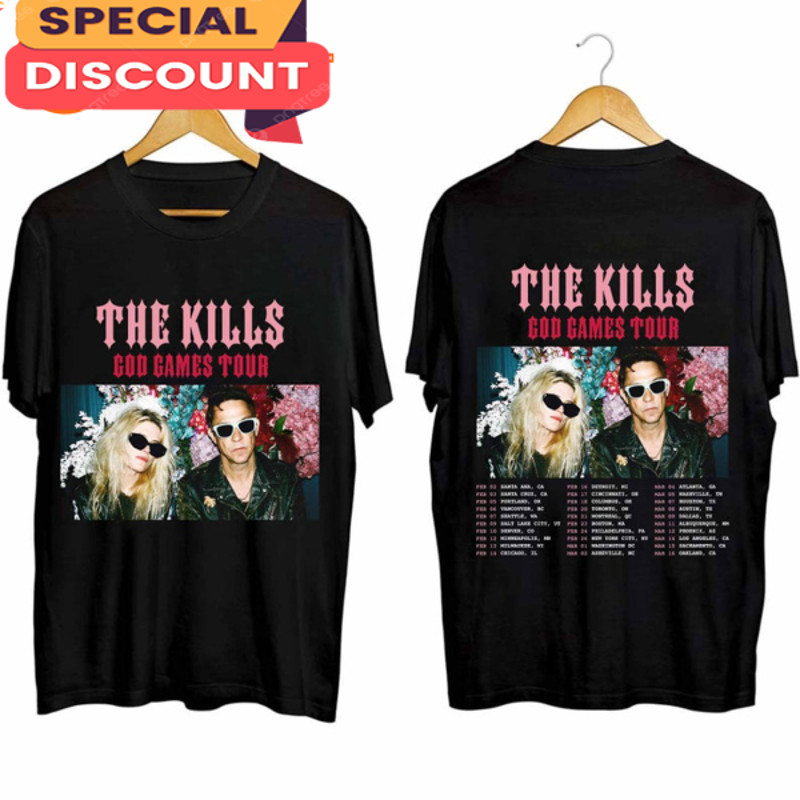 The Kills Band God Games Tour 2024 Shirt.jpg