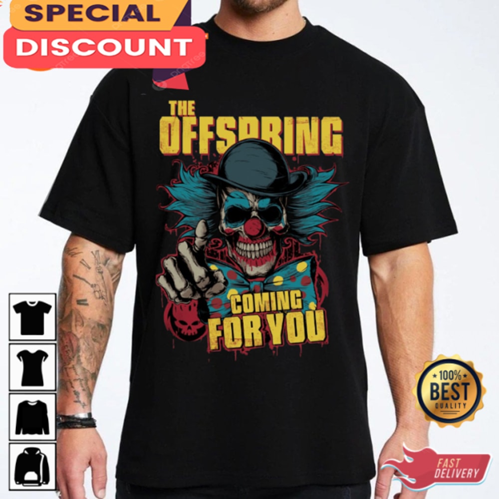 The Offspring Tour Coming For You Halloween T-shirt.jpg
