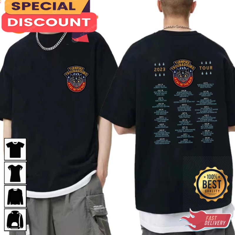 The Turnpike Troubadours 2023 The Rut American Country Music T-Shirt.jpg