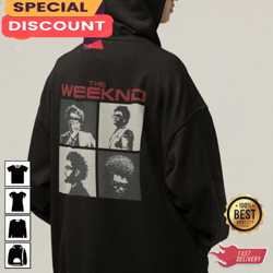 the weeknd after hours graphic unisex sweatshirt, gift for fan, music tour shirt
